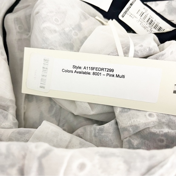 Thakoon Addition Floral Cotton Voile Embroidered Backless Maxi Dress Multicolor - Picture 6 of 8